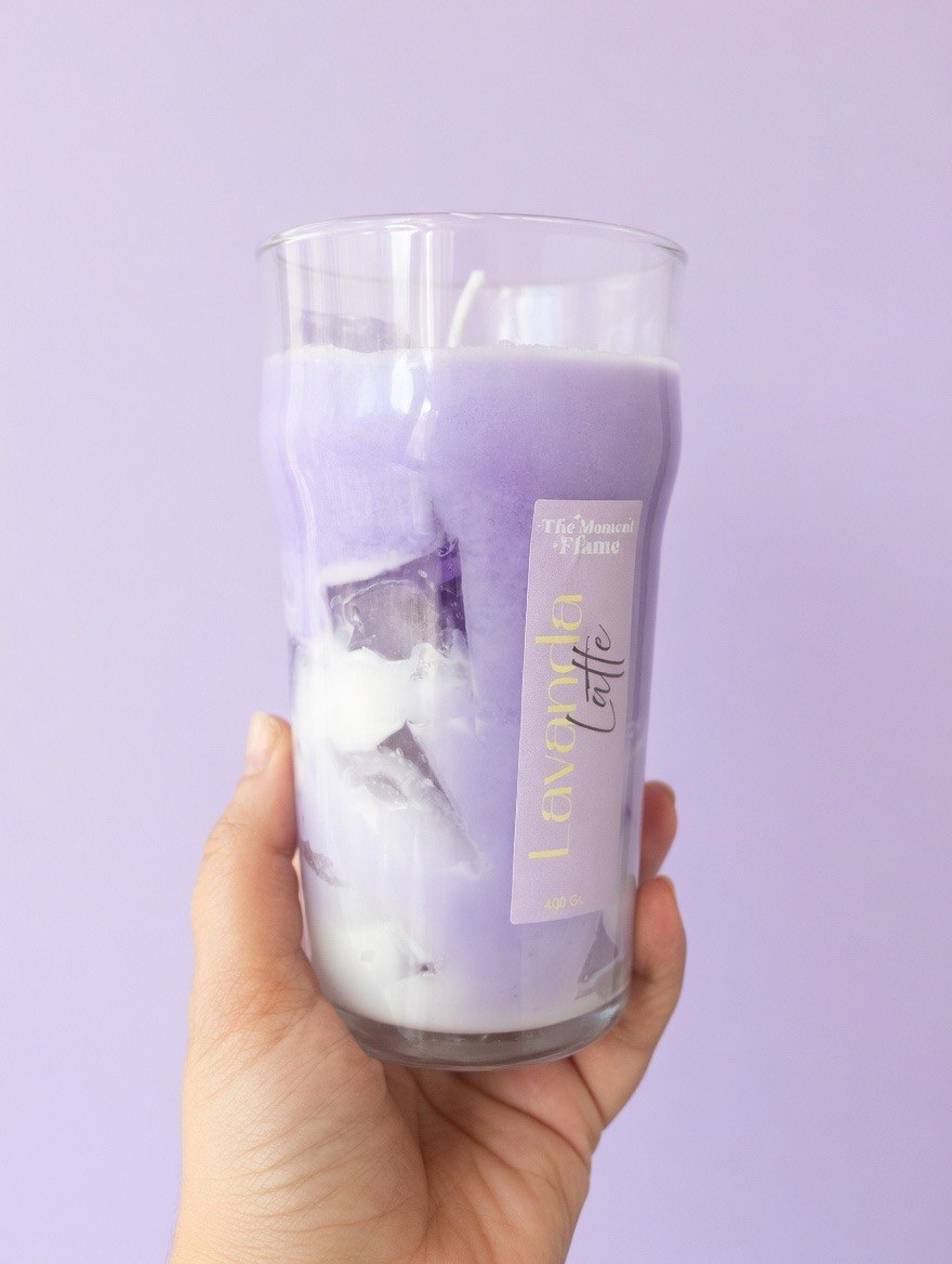 Latte de Lavanda