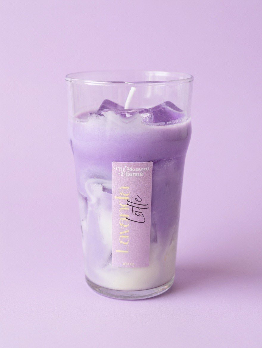 Latte de Lavanda